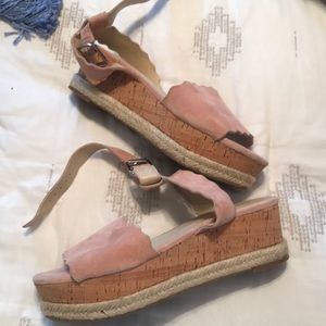 Marc Fisher sandals 3” wedge